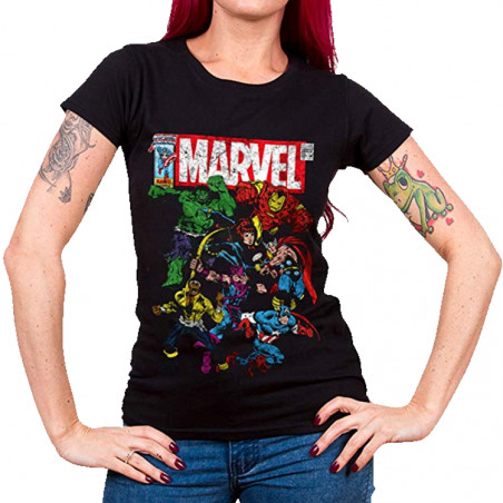 T-paita Marvel Team-Up Girly